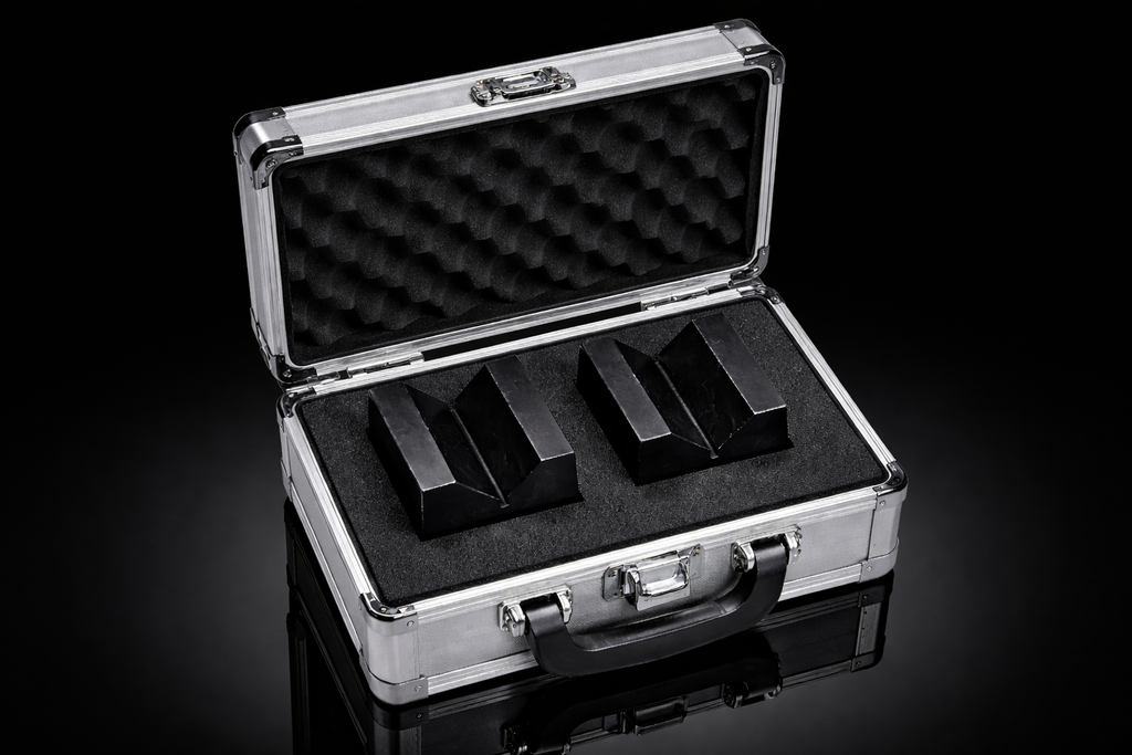 5 face Granite V-Block Pair 4 X 4 X 4