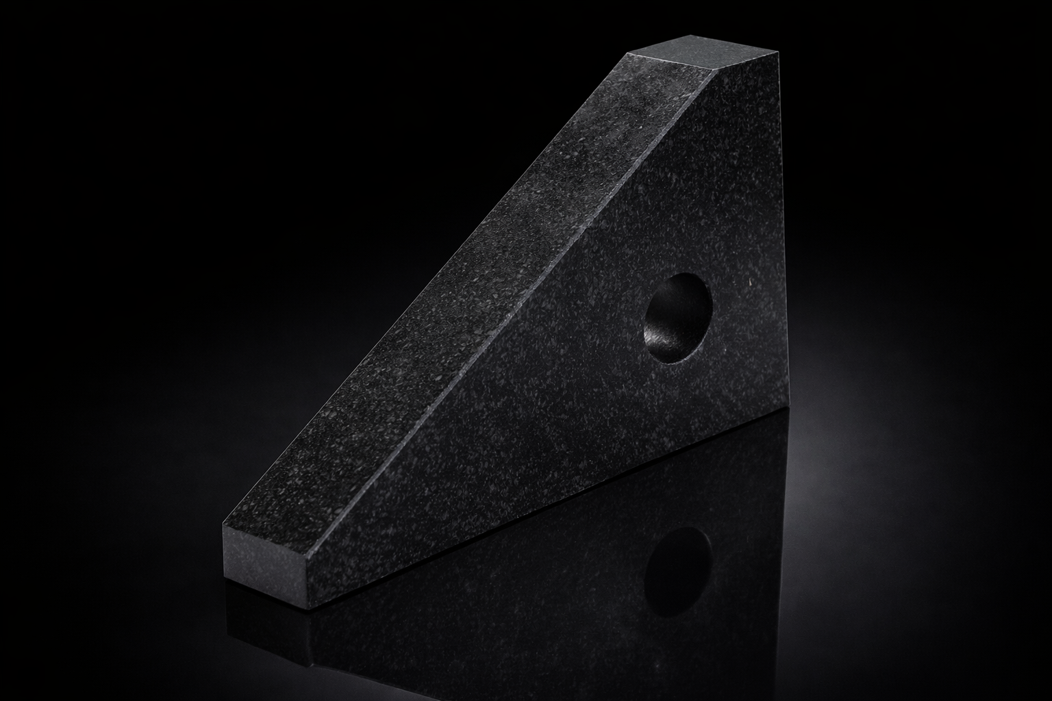 2 face 12x18x3 Master Granite Tri Square